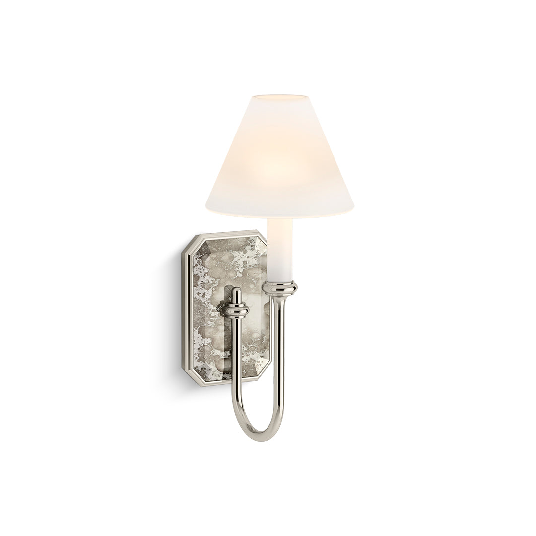 Celano™ 16½" One-light Sconce in Polished Nickel